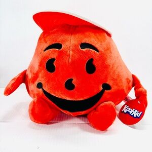 Kool-Aid Man Plush Toy 13.5 Inch Stuffed Animal Toy Fiesta NWT